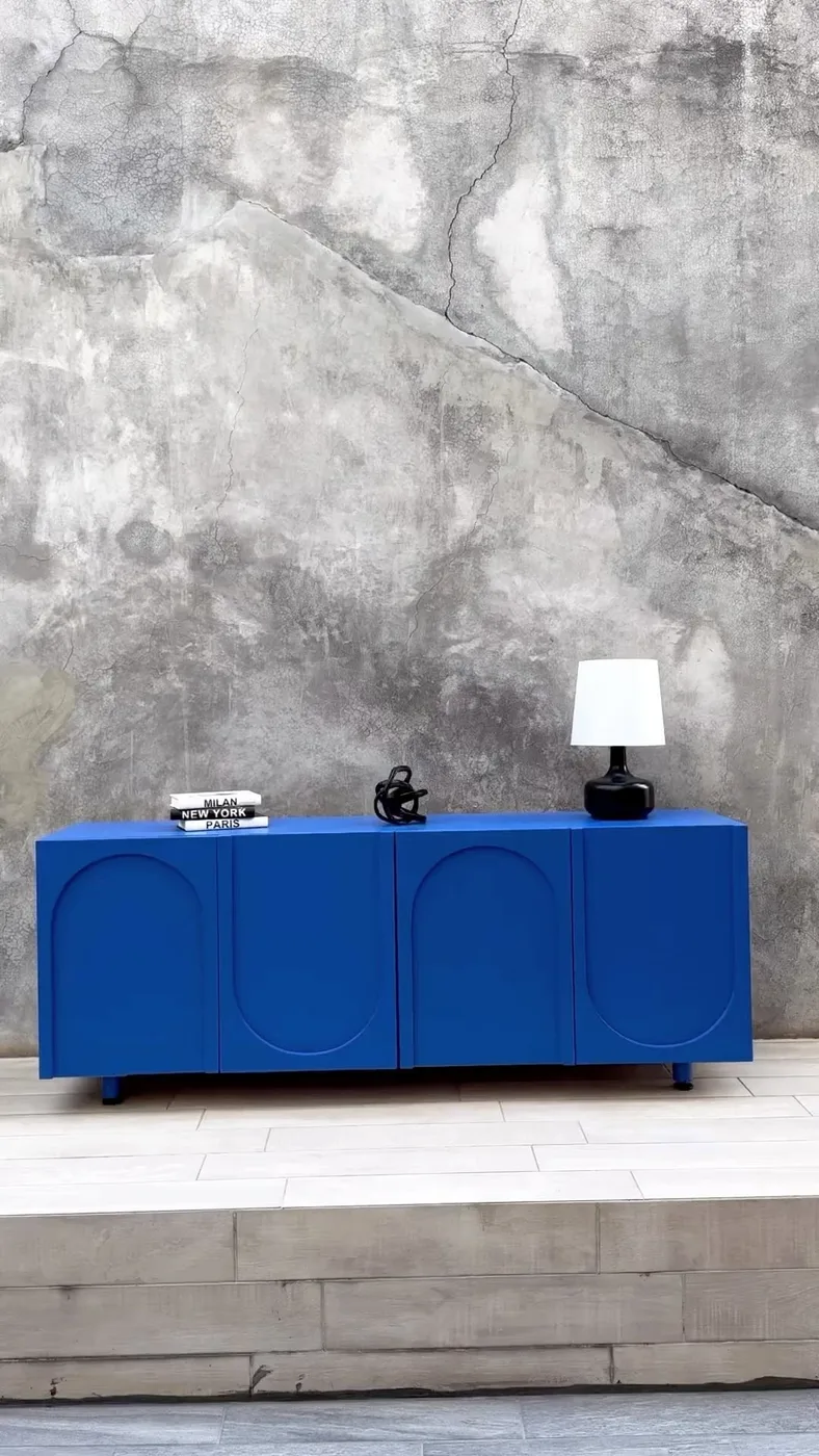 Buffetera de diseño mexicano contemporáneo de Casa Cavela